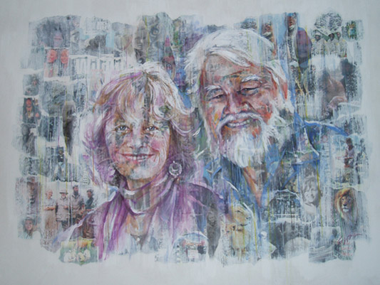 Bill Travers and Virginia McKenna
