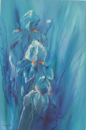 Iris in the Lake